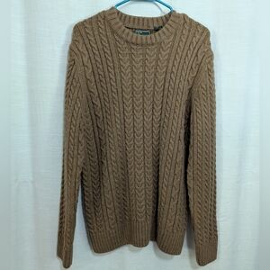 Superdry Wool Cableknit Sweater From London In 🤎 L